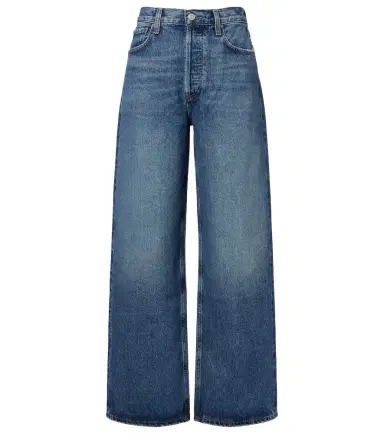 AGOLDE Low Slung Baggy mid-rise wide-leg jeans | Thumbnail 1