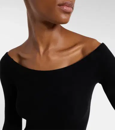 AGOLDE Maren off-shoulder bodysuit | Thumbnail 2