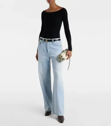 AGOLDE Maren off-shoulder bodysuit | Thumbnail 4