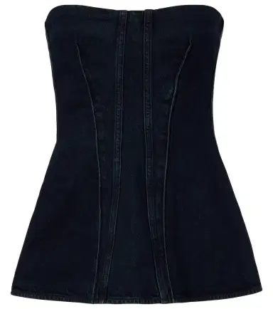 AGOLDE Lara denim corset | Thumbnail 1 AGOLDE Lara denim corset | Thumbnail 1