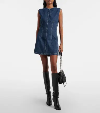 AGOLDE Barton denim minidress | Thumbnail 3 AGOLDE Barton denim minidress | Thumbnail 3