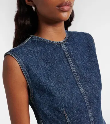 AGOLDE Barton denim minidress | Thumbnail 6 AGOLDE Barton denim minidress | Thumbnail 6