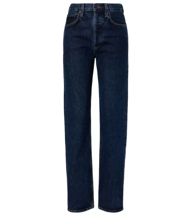Kelly high-rise straight jeans