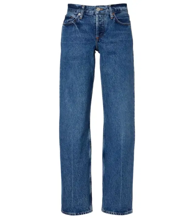 Low Rise Loose straight jeans