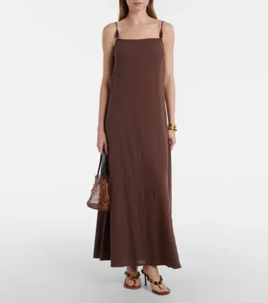 Staud Laura cotton gauze maxi dress | Thumbnail 2