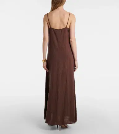 Staud Laura cotton gauze maxi dress | Thumbnail 3