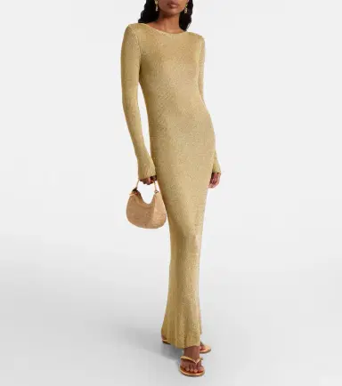 Staud Knitted maxi dress | Thumbnail 4