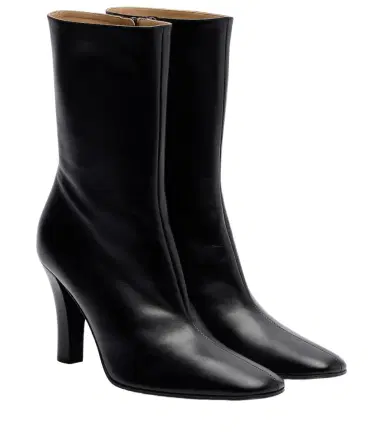 The Row Mona leather ankle boots | Thumbnail 1