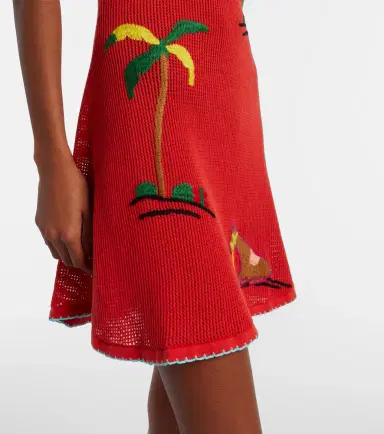 Staud Marea embroidered cotton minidress | Thumbnail 6 Staud Marea embroidered cotton minidress | Thumbnail 6