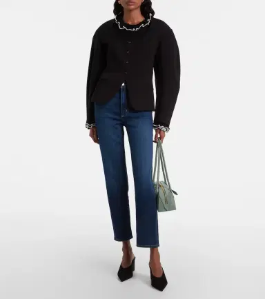 Citizens of Humanity Caia cropped mid-rise straight jeans | Thumbnail 5