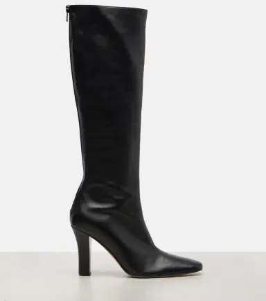 The Row Mona leather knee-high boots | Thumbnail 2
