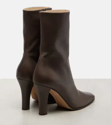 The Row Mona leather ankle boots | Thumbnail 4