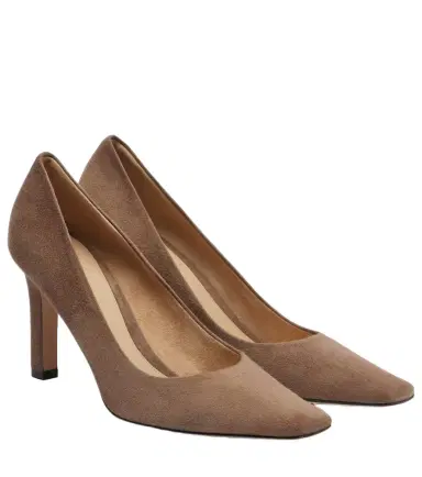 The Row Carla 80 suede pumps | Thumbnail 1
