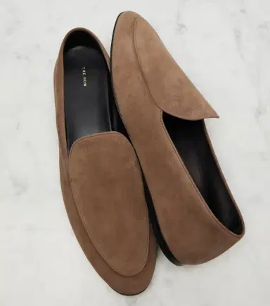 The Row Soft suede loafers | Thumbnail 2