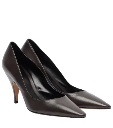 The Row Liisa 80 leather pumps | Thumbnail 1