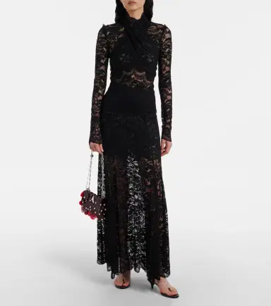 Rabanne Floral lace top | Thumbnail 2