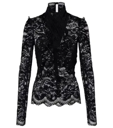 Rabanne Floral lace top | Thumbnail 1