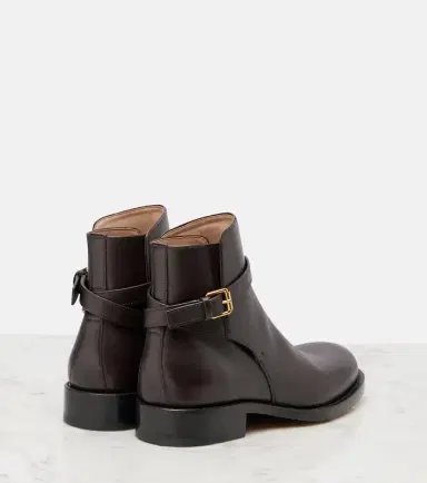 The Row Nobilis leather ankle boots | Thumbnail 2