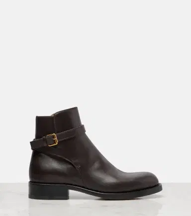 The Row Nobilis leather ankle boots | Thumbnail 3