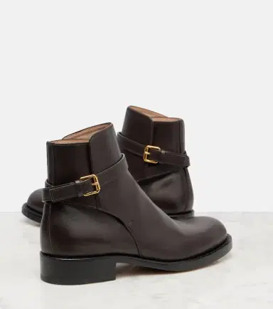 The Row Nobilis leather ankle boots | Thumbnail 4