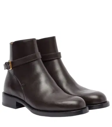 The Row Nobilis leather ankle boots | Thumbnail 1