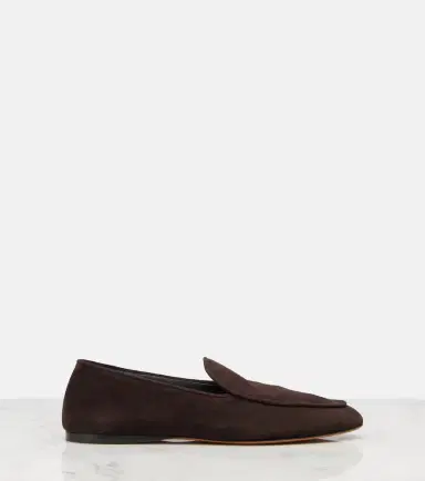 The Row Awar suede loafers | Thumbnail 4