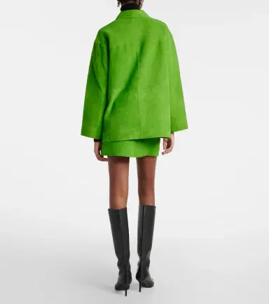 Staud Crest suede miniskirt | Thumbnail 3