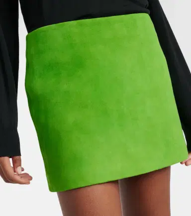 Staud Crest suede miniskirt | Thumbnail 4