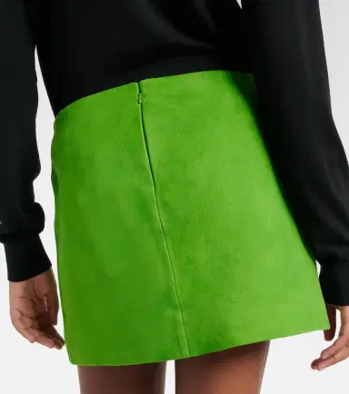 Staud Crest suede miniskirt | Thumbnail 5