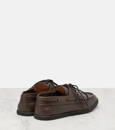 The Row Novus Sailor leather boat shoes | Thumbnail 3 The Row Novus Sailor leather boat shoes | Thumbnail 3
