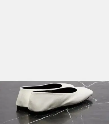 The Row Square leather ballet flats | Thumbnail 2