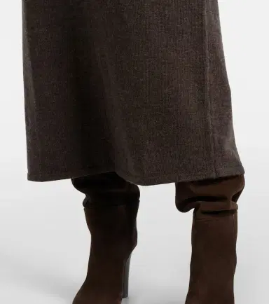 Staud Amelie wool-blend maxi dress | Thumbnail 4