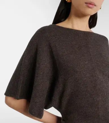 Staud Amelie wool-blend maxi dress | Thumbnail 5