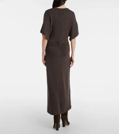 Staud Amelie wool-blend maxi dress | Thumbnail 6