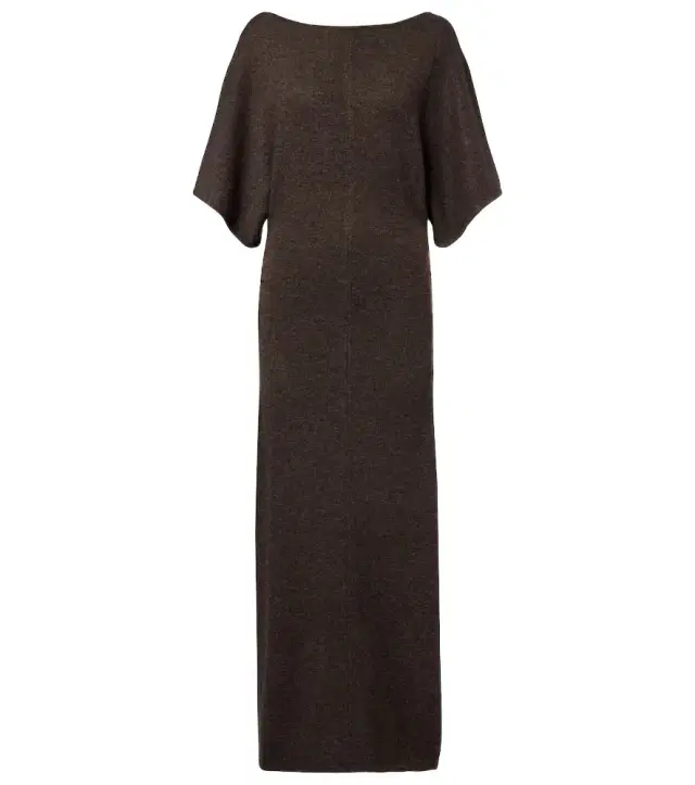 Amelie wool-blend maxi dress