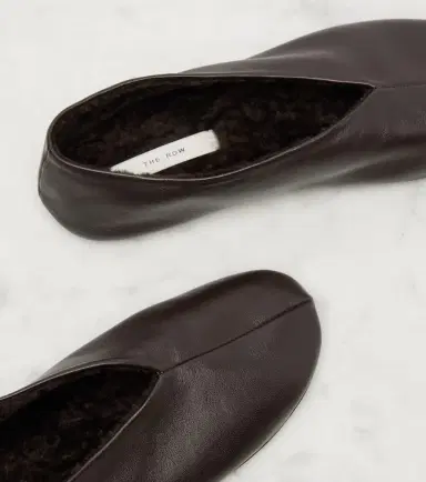 The Row Stella leather ballet flats | Thumbnail 4 The Row Stella leather ballet flats | Thumbnail 4