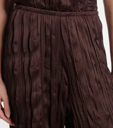 Staud Nami plissé wide-leg pants | Thumbnail 3 Staud Nami plissé wide-leg pants | Thumbnail 3