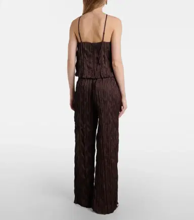 Staud Nami plissé wide-leg pants | Thumbnail 4 Staud Nami plissé wide-leg pants | Thumbnail 4