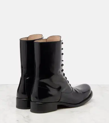 The Row Kai leather lace-up boots | Thumbnail 5 The Row Kai leather lace-up boots | Thumbnail 5