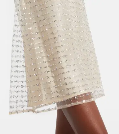 Staud Aurielle sequined tulle minidress | Thumbnail 2