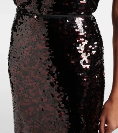 Staud Ciara sequined pencil skirt | Thumbnail 6 Staud Ciara sequined pencil skirt | Thumbnail 6
