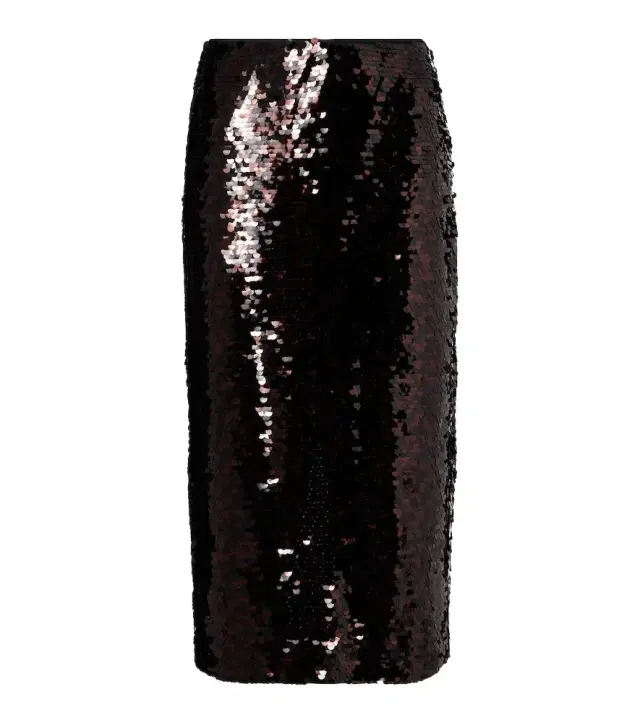 Staud Ciara sequined pencil skirt