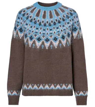 Staud Zane Fair Isle wool-blend sweater | Thumbnail 1