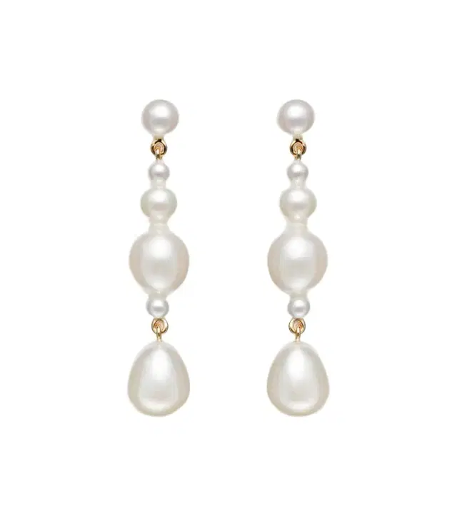 Petite Amis De La Perle 14kt gold earrings with freshwater pearls