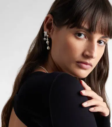 Sophie Bille Brahe Amis Fleur 14kt gold single earring with freshwater pearls | Thumbnail 3 Sophie Bille Brahe Amis Fleur 14kt gold single earring with freshwater pearls | Thumbnail 3