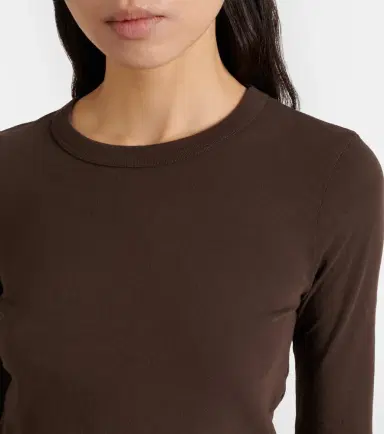 Slvrlake Baby cropped cotton jersey T-shirt | Thumbnail 2