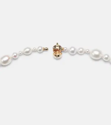 Sophie Bille Brahe Peggy 14kt gold necklace with freshwater pearls | Thumbnail 5 Sophie Bille Brahe Peggy 14kt gold necklace with freshwater pearls | Thumbnail 5