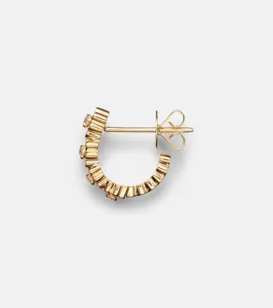 Sophie Bille Brahe Petite Boucle De Fleurs 18kt gold earrings with diamonds | Thumbnail 2 Sophie Bille Brahe Petite Boucle De Fleurs 18kt gold earrings with diamonds | Thumbnail 2
