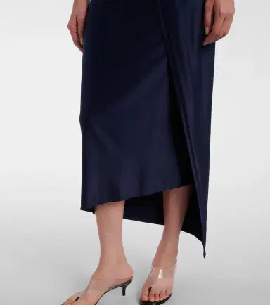 Rabanne Draped jersey midi dress | Thumbnail 3