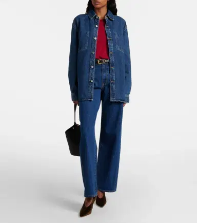 SLVRLAKE Avery denim shirt | Thumbnail 4 SLVRLAKE Avery denim shirt | Thumbnail 4
